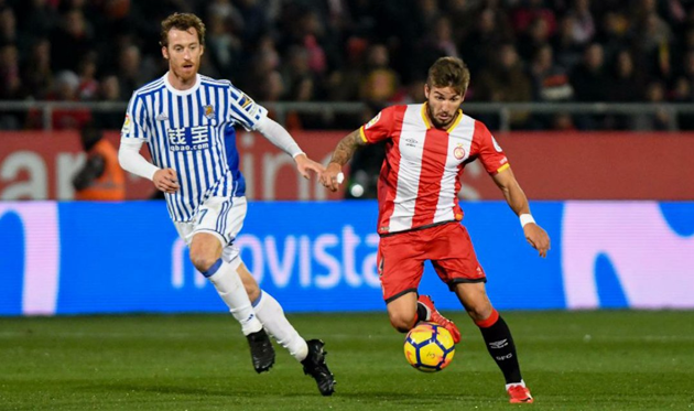 Жирона и Сосьедад обменялись голами, twitter.com/GironaFC