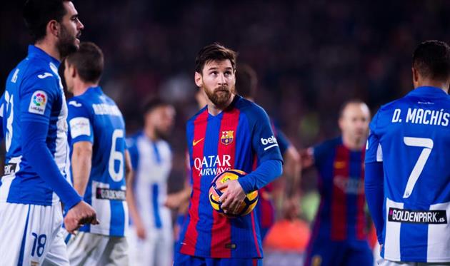 Забьет ли сегодня Месси? фото getty images