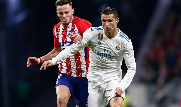 Сауль и Роналду, твиттер Атлетико