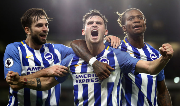 Брайтон дома сыграл вничью против Стока, Getty Images