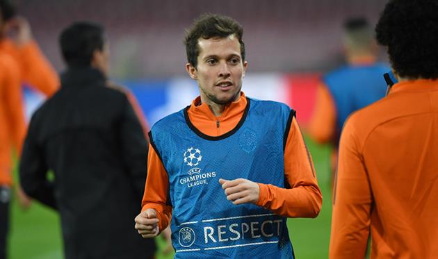 Бернард во время тренировки, Фото: ФК Шахтер