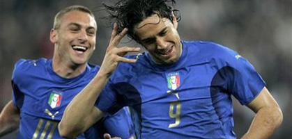 Даниэле Де Росси и Лука Тони