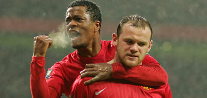 Руни и Эвра празднуют успех, Getty Images