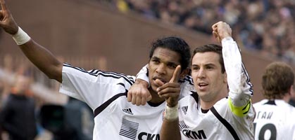 Есть победа! фото Ильи Хохлова, специально для Football.ua