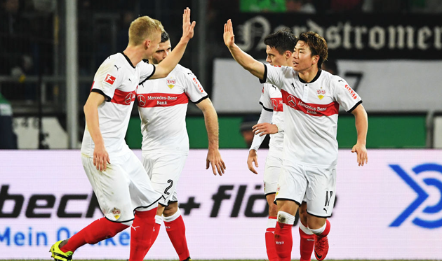 Такума Асано открыл счет в матче, Getty Images