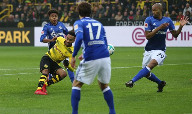 96-й гол Пьера-Эмерика Обамеянга в Бундеслиге, Getty Images