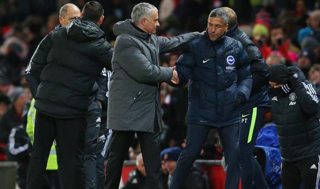 Жозе Моуриньо и Крис Хьютон, Getty Images