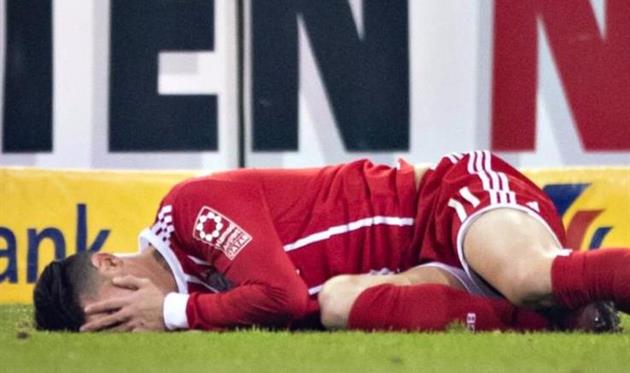 Хамес после столкновения