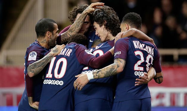 радость игроков псж, getty images