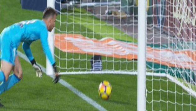 Гол-фантом Лео Месси, скриншот