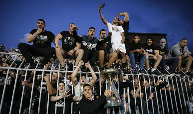 Болельщики Партизана, getty images