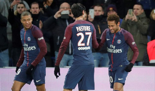 Неймар открыл счет в матче, twitter.com/PSG_inside