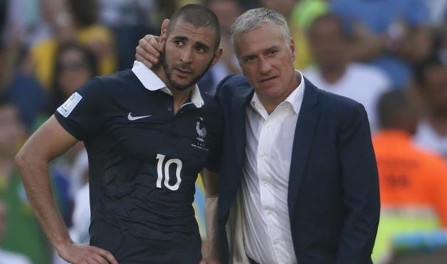 Бензема и Дешам