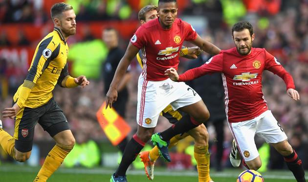 Арсенал и МЮ сыграют в самом начале месяца