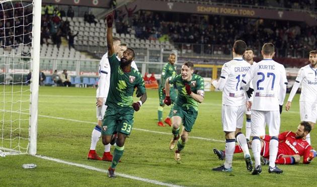 Торино празднует гол, фото: twitter.com/TorinoFC_1906