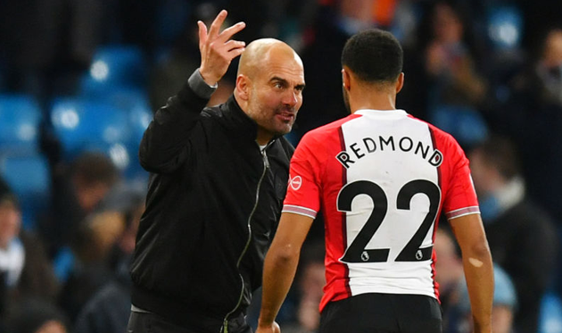 Пеп Гвардиола и Натан Редмонд, Getty Images