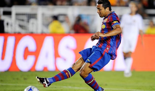 Жеффрен во времена выступлений за Барселону, Getty Images