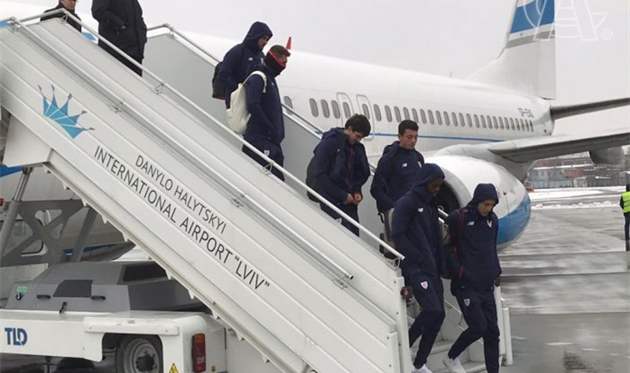 Атлетик уже во Львове, twitter.com/AthleticBilbao