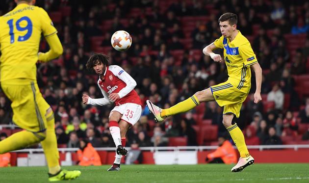 Арсенал - БАТЭ, фото: twitter.com/Arsenal