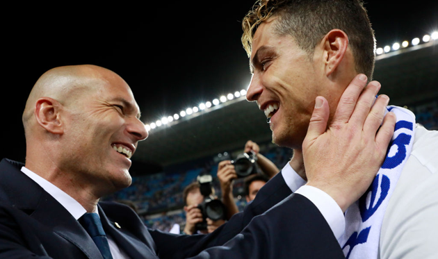Зинедин Зидан и Криштиану Роналду, Getty Images