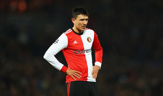 Стивен Бергейс из Фейеноорда не рад этой новости, getty images