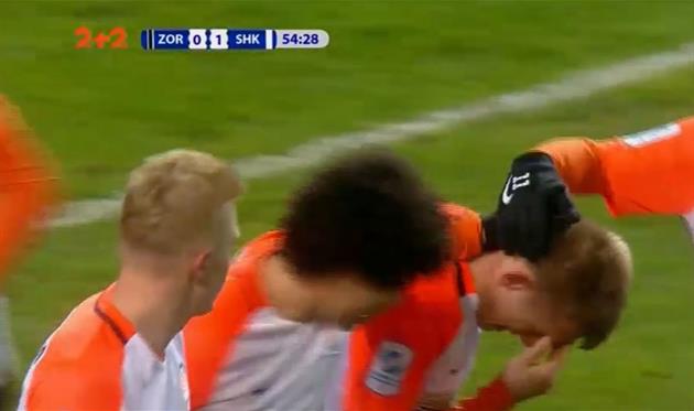 Шахтер празднует гол, фото: Скриншот