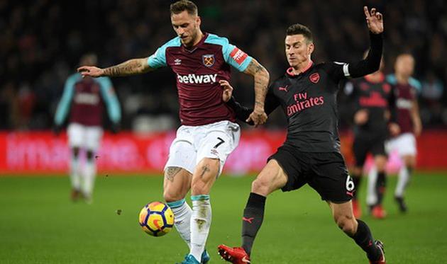 вест хэм и арсенал победителя не выявили, getty images