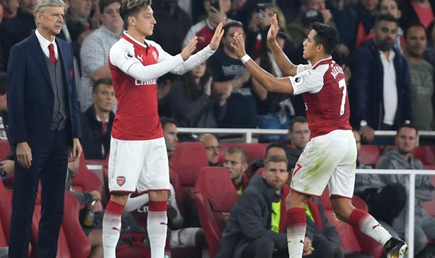 Месут Озил и Алексис Санчес, Getty Images