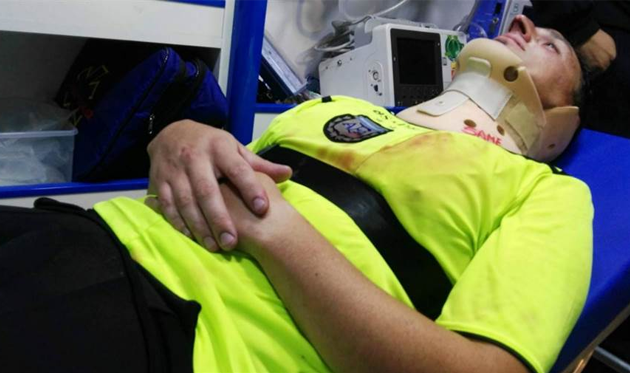 Фанаты избили судьей, La Nación