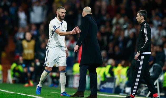 Карим Бензема и Зинедин Зидан, Getty Images