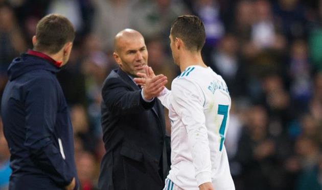 Зидан и Роналду, getty images