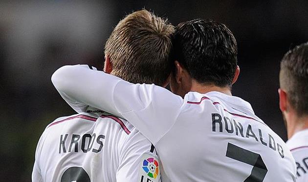 Кроос и Роналду, getty images