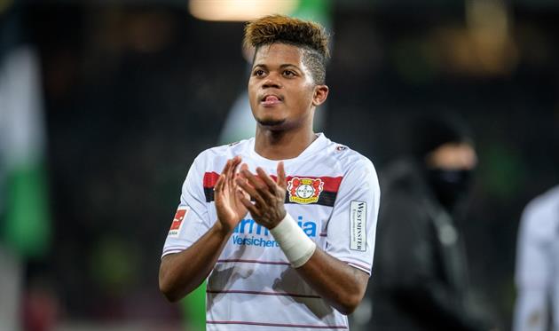 Леон Бэйли, фото: twitter.com/bayer04fussball