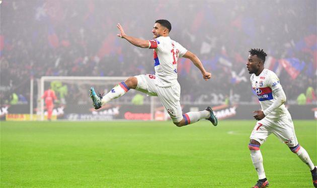 набиль фекир - автор первого гола, getty images