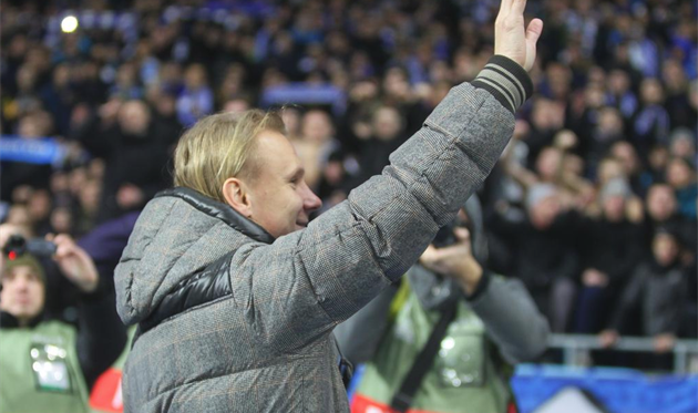 Домагой Вида уже успел попрощаться с киевскими болельщиками, фото ФК Динамо