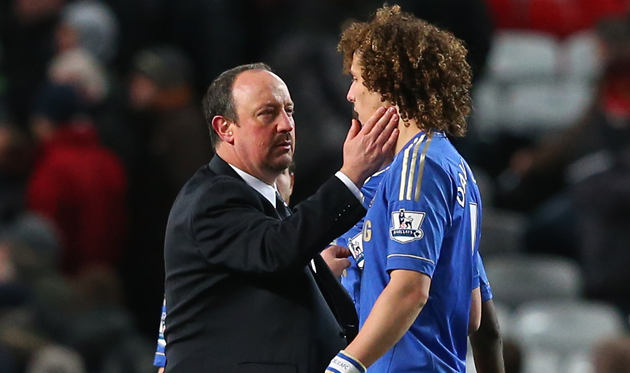 Рафаэль Бенитес и Давид Луис, Getty Images