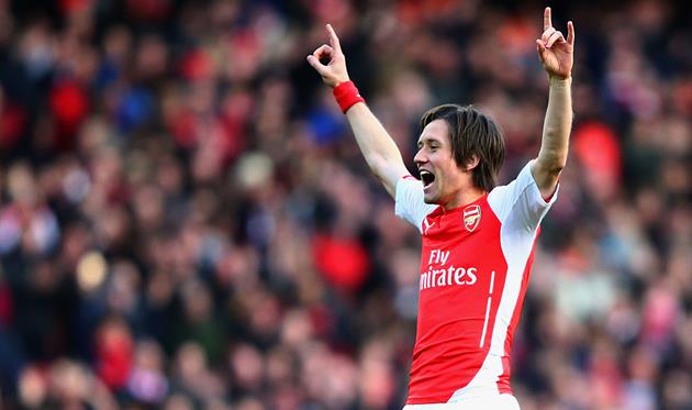 Томаш Росицки, фото: Getty Images