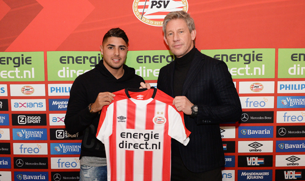 Максимильяно Ромеро (слева), psv.nl