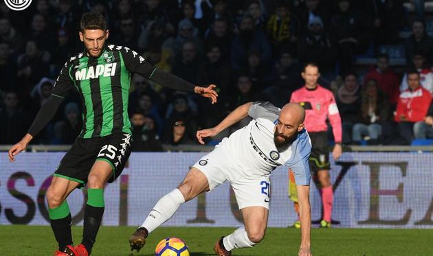 Сассуоло - Интер, фото: twitter.com/Inter_en