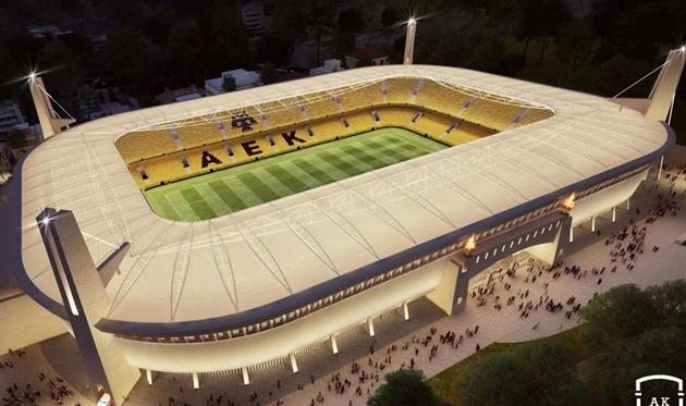 Проект нового стадиона АЕКа может так и не воплотиться в жизнь, фото ФК АЕК