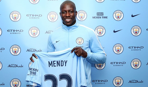 Бенжамен Менди - второй номер списка, MANCITY.COM