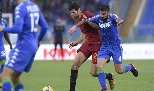 Рома - Сассуоло, фото: twitter.com/OfficialASRoma