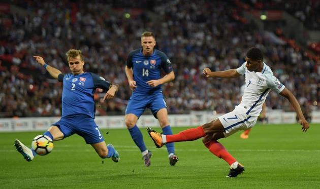 Маркус Рашфорд - автор лучшего гола сборной Англии в 2017 году, Getty Images