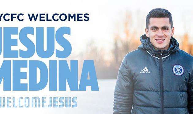 Хесус Медина, фото фк нью-йорк Сити