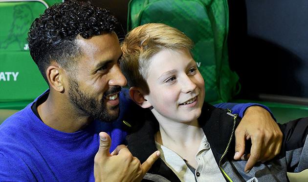 Тиссоне с фанатом