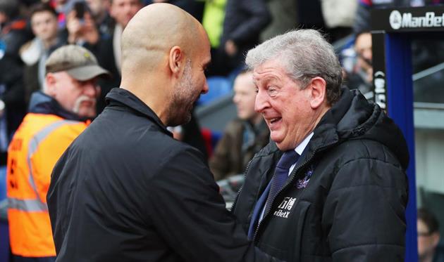 Гвардиола и Ходжсон, Getty images