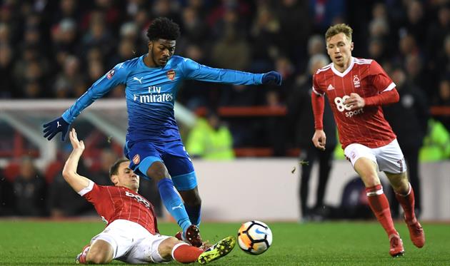 Ноттингем Форест - Арсенал 4:2, Фото: twitter.com/Arsenal
