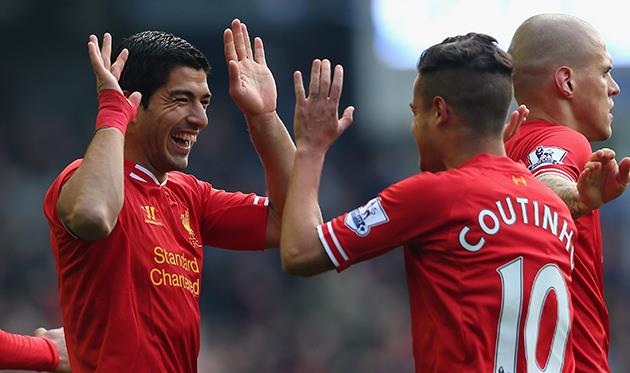 Луис Суарес и Филиппе Коутиньо, Getty Images