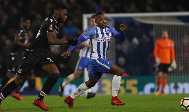 Кристал Пэлас покинул Кубок Англии, фото: twitter.com/OfficialBHAFC