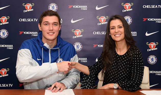 Андреас Кристенсен (слева), chelseafc.com